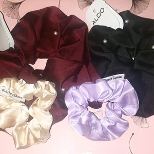 Aldo scrunchies and Marie Claire